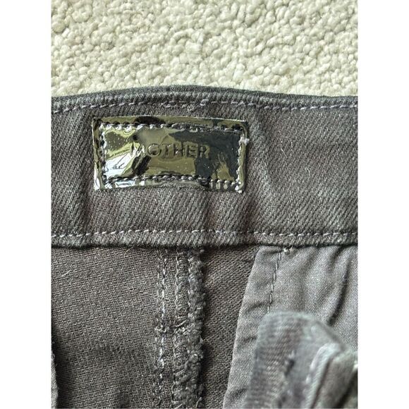 NWOT MOTHER The Roller Prep Heel in pitch, $228 Sz 25 D22 - Picture 4 of 8